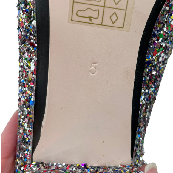 ASOS BRAND GLITTER SHOES - Picture 6 of 8